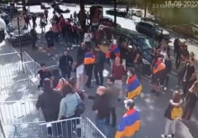Fransada Azərbaycan səfirliyinə hücuma görə bir nəfər saxlanılıb