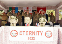 Azərbaycan, Türkiyə və Gürcüstan hərbçilərinin birgə təlimi başladı - Fotolar