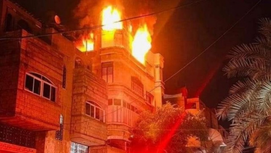 Qəzzada dəhşətli yanğın - 21 nəfər öldü