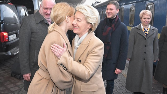 Ursula von der Leyen və Jozep Borrel Kiyevdədir - FOTO