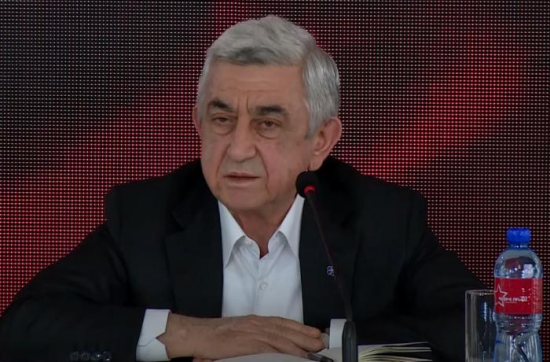 Sarkisyan Seyran Ohanyanın işi üzrə dindirilib