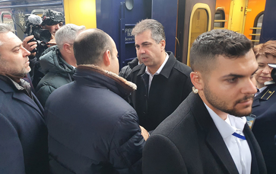 İsrailin XİN rəhbəri Kiyevdədir - Foto