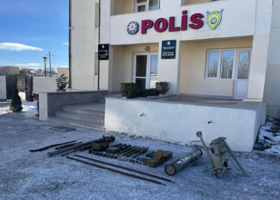 Şuşada xeyli silah-sursat aşkarlandı