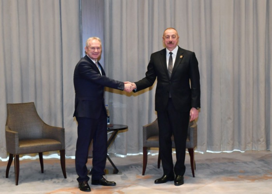 Prezident Tsaba Körösini qəbul etdi (YENİLƏNİB)