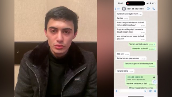 “İnstagram”da insanları aldadıb onların pullarını mənimsədi - VİDEO
