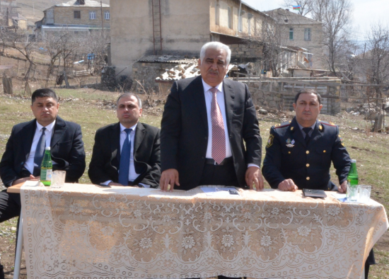 DAŞKƏSƏNİN İCRA BAŞÇISI ƏHƏD ABIYEV XOŞBULAQ KƏNDİNDƏ SƏYYAR QƏBUL KEÇİRİB