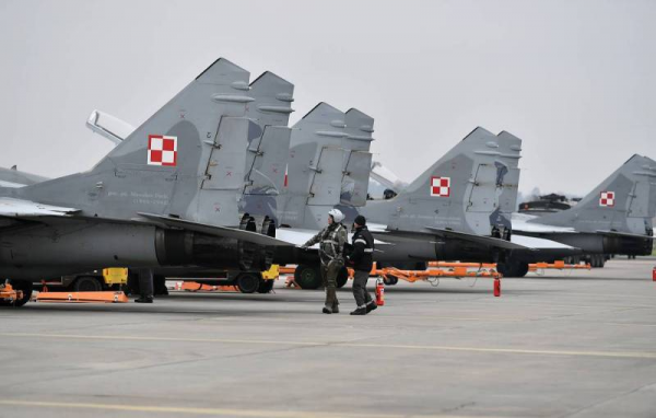 Polşa Ukraynaya bir neçə MiQ-29 qırıcısı verib