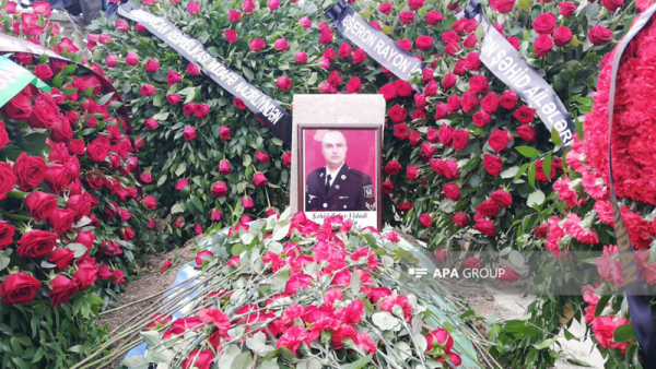 Şəhid Vidadi Zalov dəfn olundu (YENİLƏNİB/FOTO)