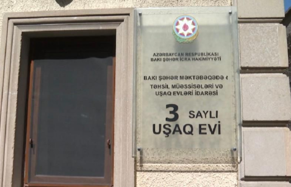 3 saylı Uşaq evində yoxlama aparıldı