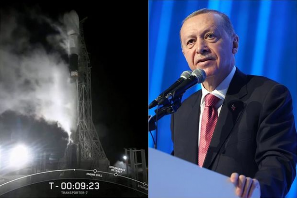 Ərdoğan: “Ölkəmizin ilk yüksəkdəqiqlikli peykini qürurla kosmosa göndərdik” - VİDEO