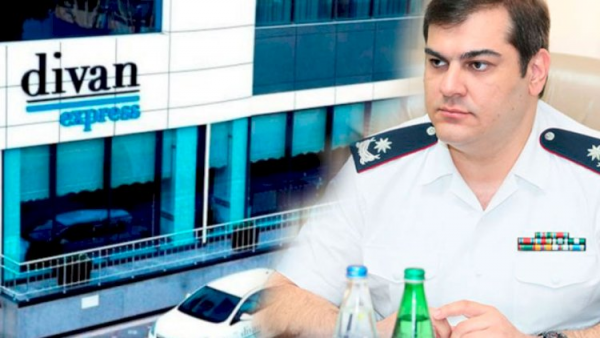 Talıbovun general oğlu vətəndaşları oteldə qəbul edir