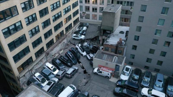 Qapalı avtopark çökdü – Ölü və yaralılar var