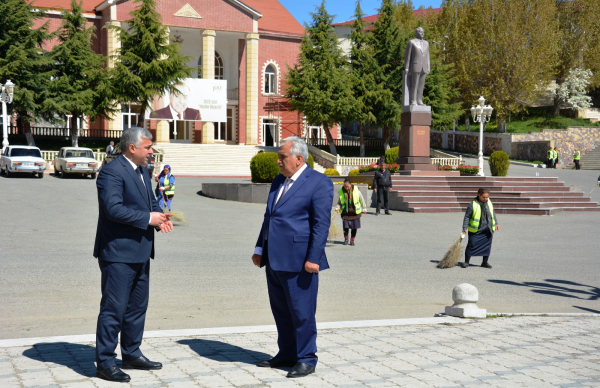 DAŞKƏSƏN RAYONUNDA “HEYDƏR ƏLİYEV İLİ” ÇƏRÇİVƏSİNDƏ NÖVBƏTİ İMƏCİLİK KEÇİRİLİB VƏ ƏHALİ ARASINDA EKOLOJİ MAARİFLƏNDİRMƏ APARILIB