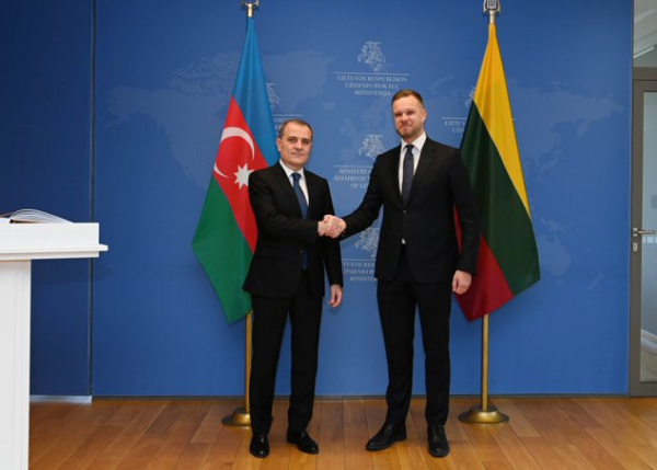 Azərbaycan və Litva XİN rəhbərlərinin mətbuat konfransı - CANLI (YENİLƏNİB)