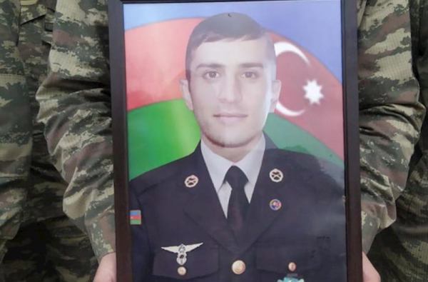 Şəhid Orxan Novruzəlizadə ilə vida mərasimi keçirilir - FOTOLAR+VİDEO