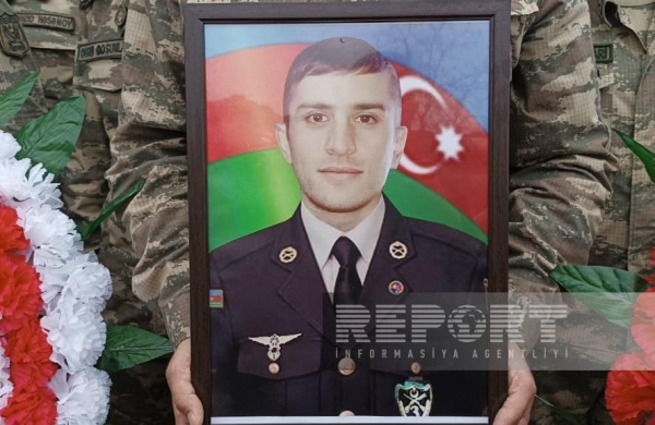 Şəhid Orxan Novruzəlizadə ilə vida mərasimi başa çatıb - FOTO - YENİLƏNİB