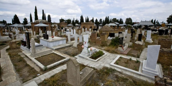 Yasamalda qəbristanlıqdan oğurluq edən şəxs saxlanıldı