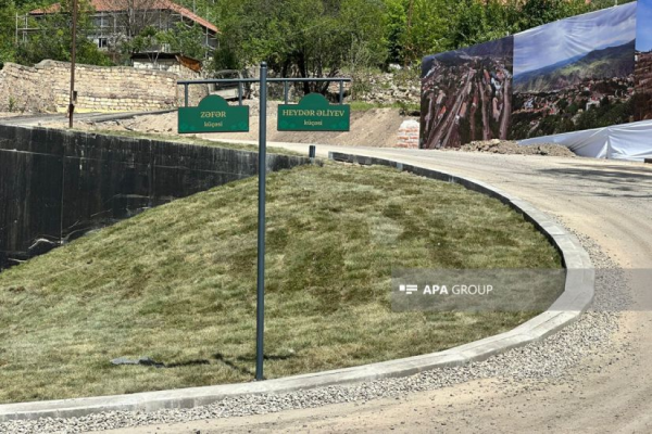 Laçında Heydər Əliyev, Zəfər və 28 May küçələrində müasir infrastruktur yaradılacaq