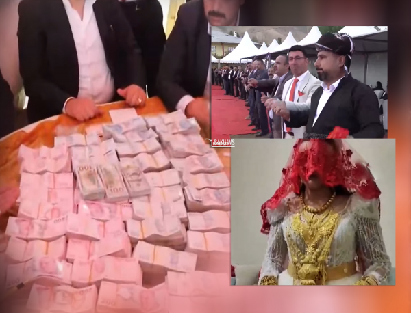 Bu toyda milyonları çamadana yığdılar, gəlinə 4 kiloqram qızıl taxdılar - VİDEO