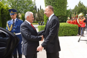 İlham Əliyev Binəli Yıldırımı qəbul etdi
