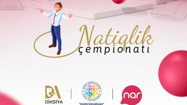 “Nar” gəncləri nitq bacarıqlarını gücləndirməyə dəvət edir