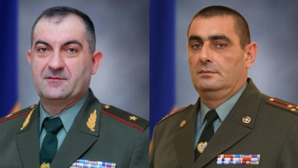 Ermənistanda bu şəxslərə general-mayor rütbəsi verildi