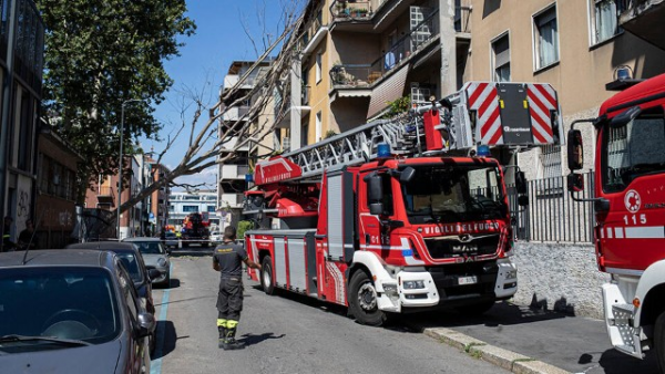 Milanda qocalar evində yanğın - Ölənlər var