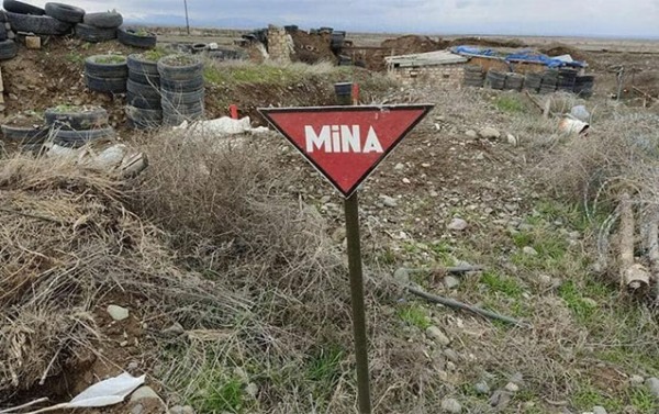 Laçında texnika minaya düşdü
