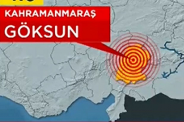 Kahramanmaraşda zəlzələ baş verdi