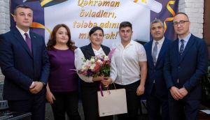 18 şəhid əmanətinin tələbə adı qeyd edildi - Video