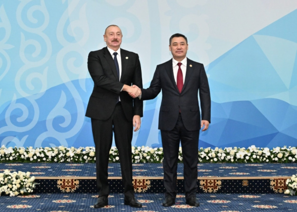 İlham Əliyev Bişkekdə MDB Dövlət Başçıları Şurasının iclasında iştirak edir