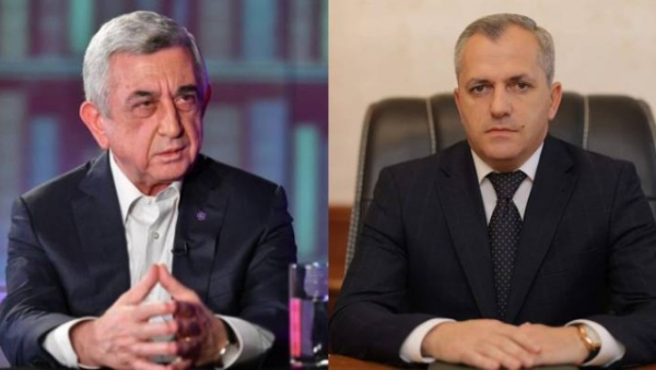 Serj Sarkisyan Şahramanyanla görüşdü