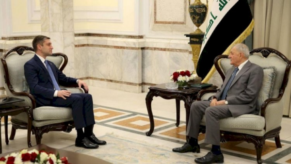 İraq Prezidenti səfirimizi qəbul etdi