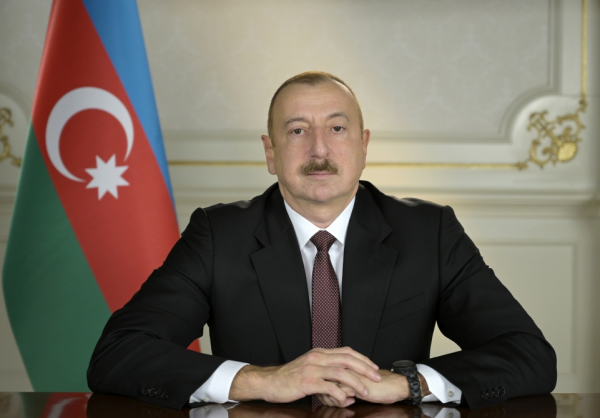İlham Əliyev Fələstin Dövlətinin Prezidentinə təbrik məktubu göndərib