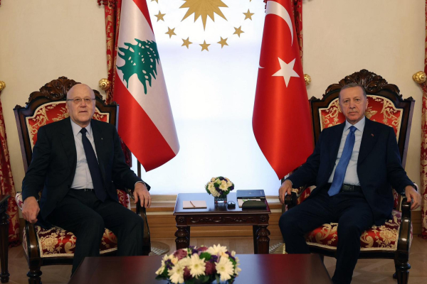 Ərdoğan Livanın Baş naziri ilə görüşüb