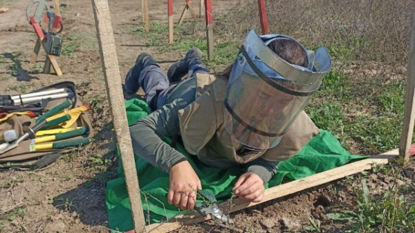 Minaaxtaran qadınlar işə başladı - FOTO