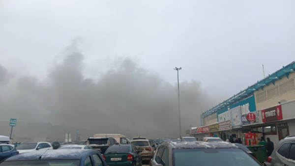 Moskvada azərbaycanlı milyarderlərin bazarındakı yanğın söndürülüb