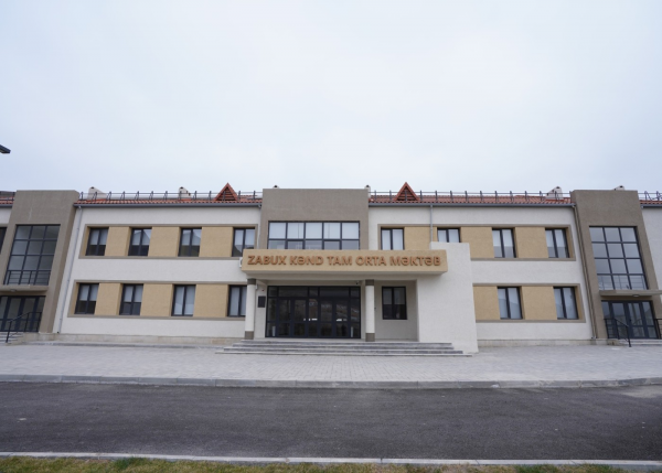 Zabux kənd tam orta məktəbi fəaliyyətə başladı