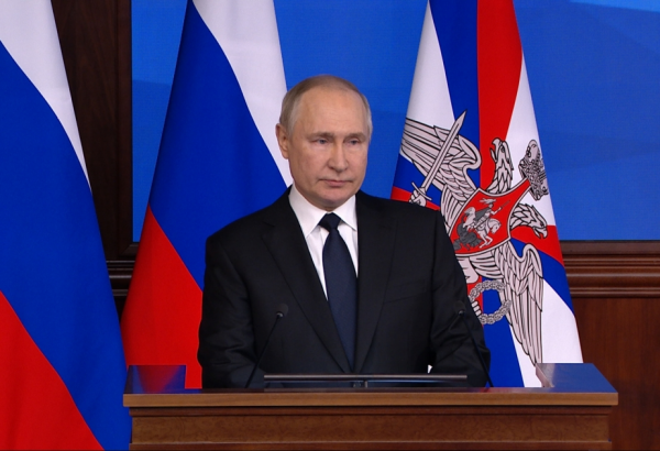 V.Putin: Rusiya Ukraynanın ərazi bütövlüyünü bərpa etməyə hazır idi