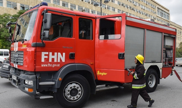 FHN: Ötən sutka 25 yanğına çıxış olub, 8 nəfər xilas edilib