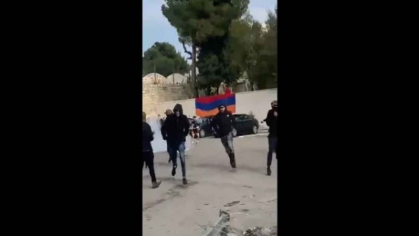 Yerusəlimdə erməni radikallarla yəhudilər arasında toqquşma olub, saxlanılanlar var