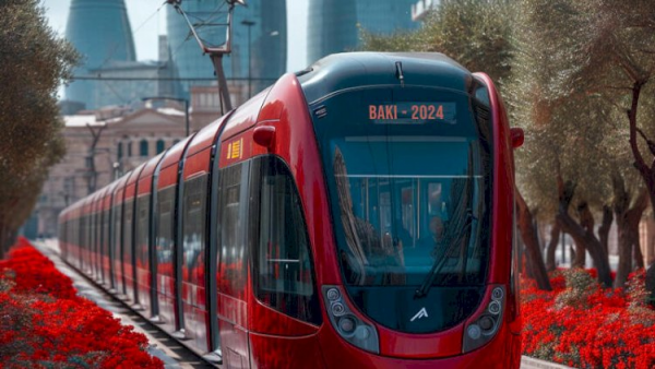 Bakıda tramvay xətti bu ərazilərdən keçəcək - XƏRİTƏ