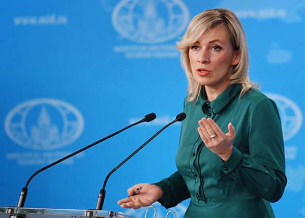 Zaxarova erməni rəsmiləri münasibətlərə xələl gətirməkdə ittiham etdi