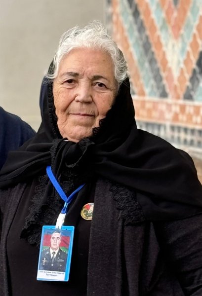 Milli Qəhrəman İlqar Mirzəyevin anası dövlət başçısına